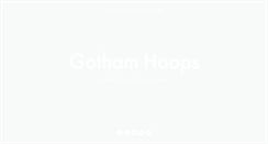 Desktop Screenshot of gothamhoops.com